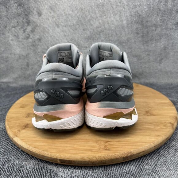 Asics Gel Kayano 27 Shoes Womens Size 10 Wide Gray Pink Running Support - Picture 4 of 10